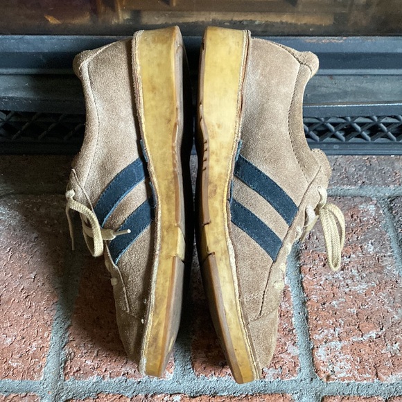 FLY LONDON Men's Tan Suede Derby Sneakers Sz 10 EU 43 Lace up Casual Shoe - Picture 5 of 6